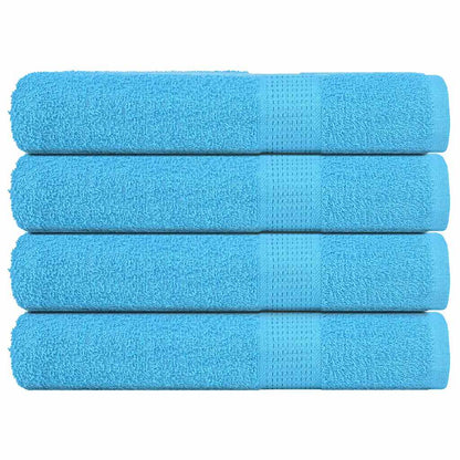 Douchehanddoeken 360 G/M² 100% Katoen Turquoise
