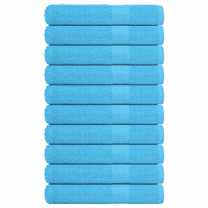 Douchehanddoeken 360 G/M² 100% Katoen Turquoise