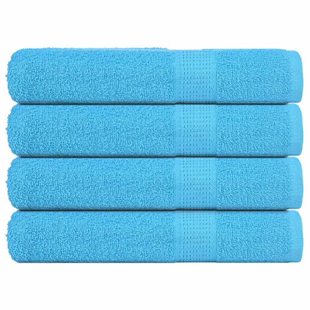 Douchehanddoeken 360 G/M² 100% Katoen Turquoise