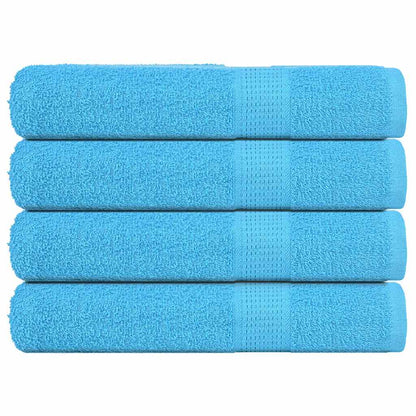 Douchehanddoeken 360 G/M² 100% Katoen Turquoise