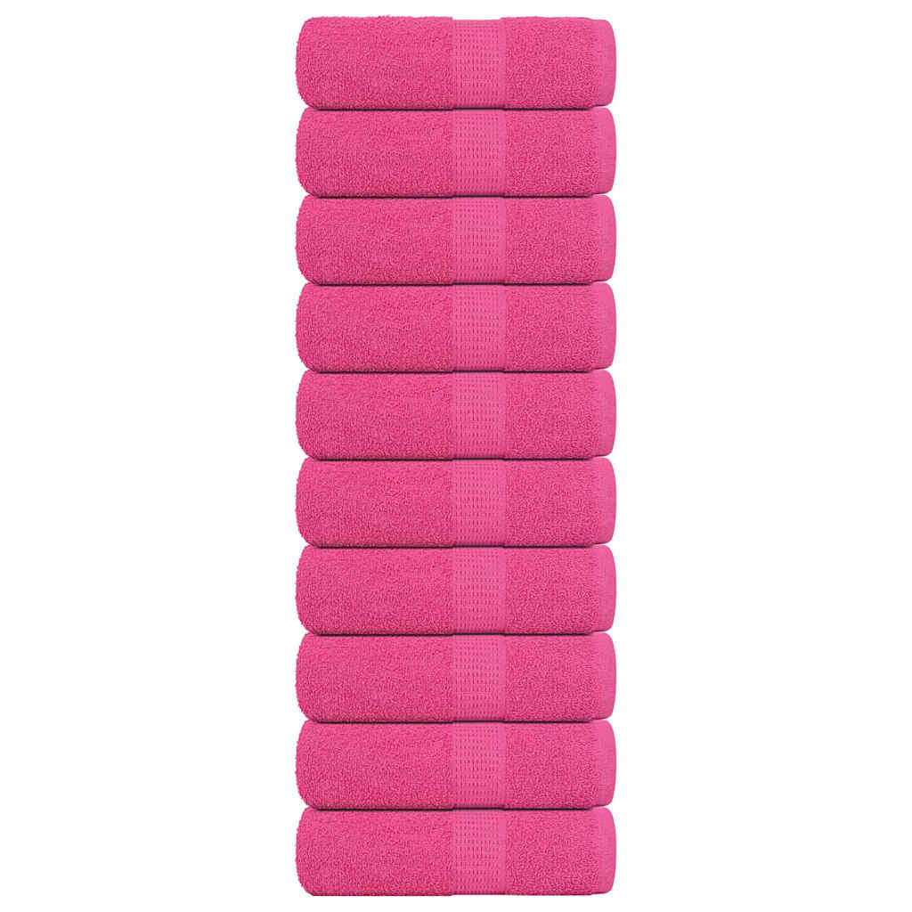 Handdoeken 360 G/M² 100% Katoen Roze