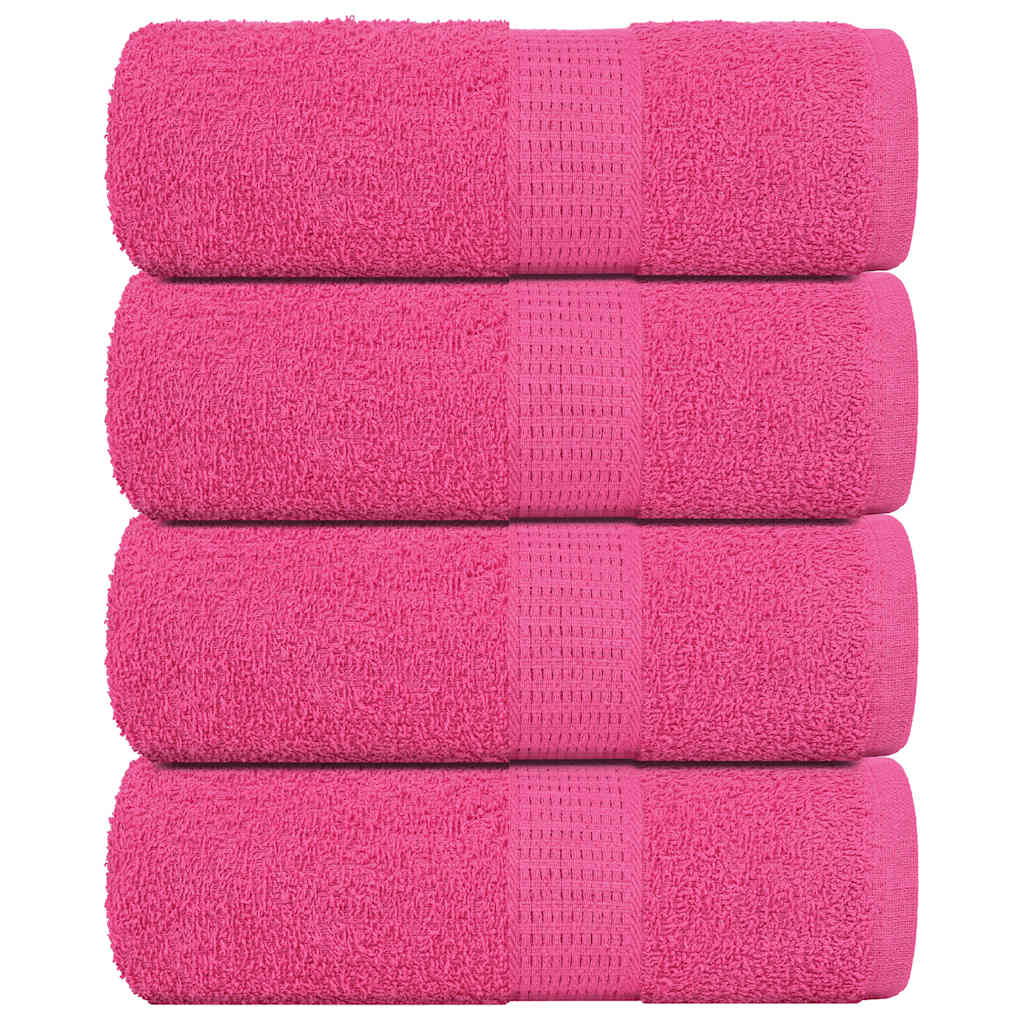 Handdoeken 360 G/M² 100% Katoen Roze