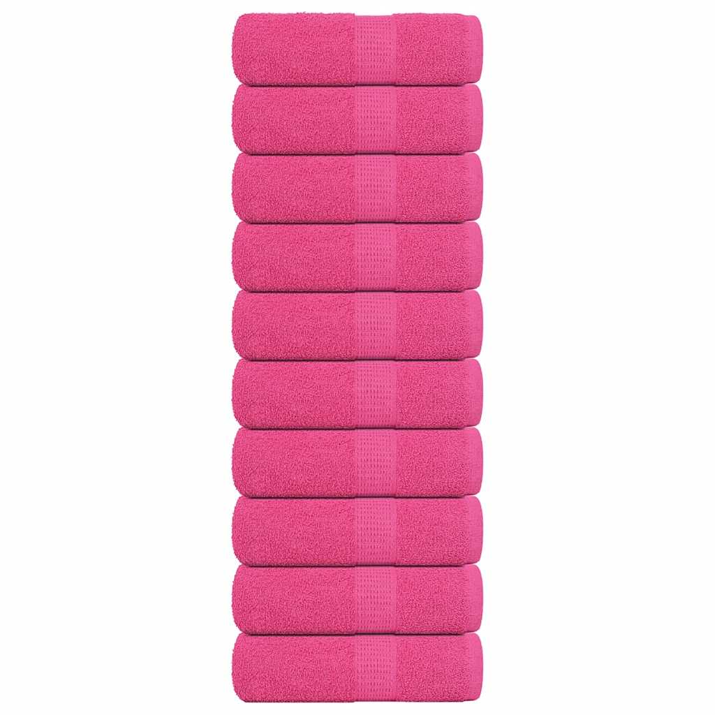 Handdoeken 360 G/M² 100% Katoen Roze