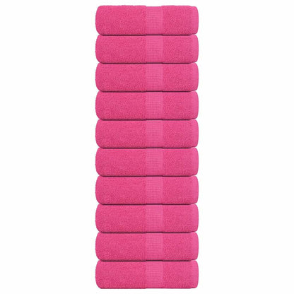 Handdoeken 360 G/M² 100% Katoen Roze
