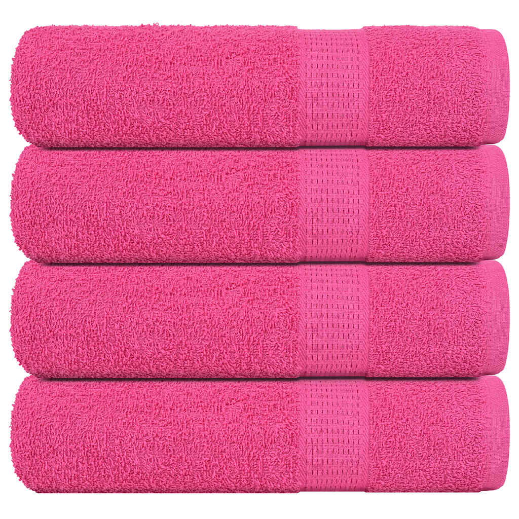 Handdoeken 360 G/M² 100% Katoen Roze