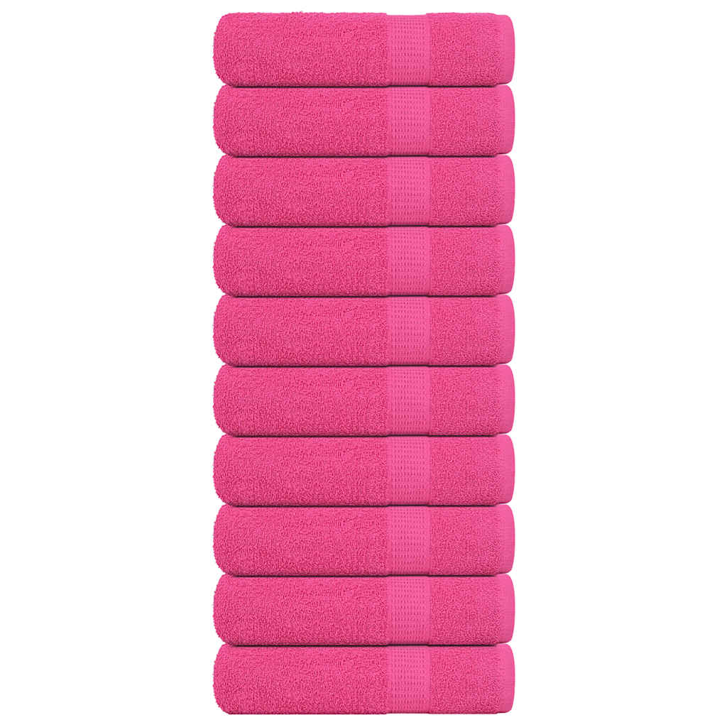Handdoeken 360 G/M² 100% Katoen Roze