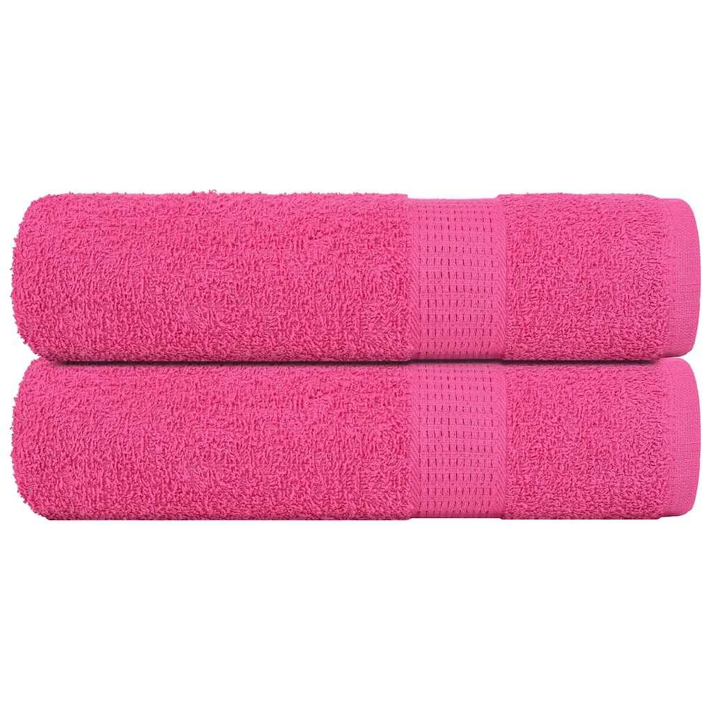 Handdoeken 360 G/M² 100% Katoen Roze
