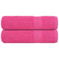 Handdoeken 360 G/M² 100% Katoen Roze
