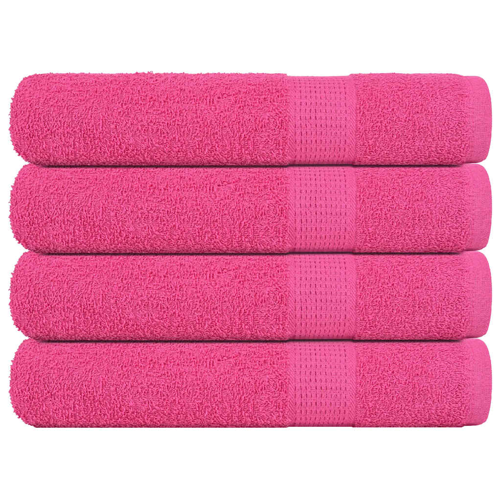 Handdoeken 360 G/M² 100% Katoen Roze