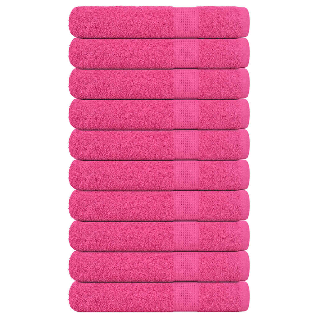 Handdoeken 360 G/M² 100% Katoen Roze