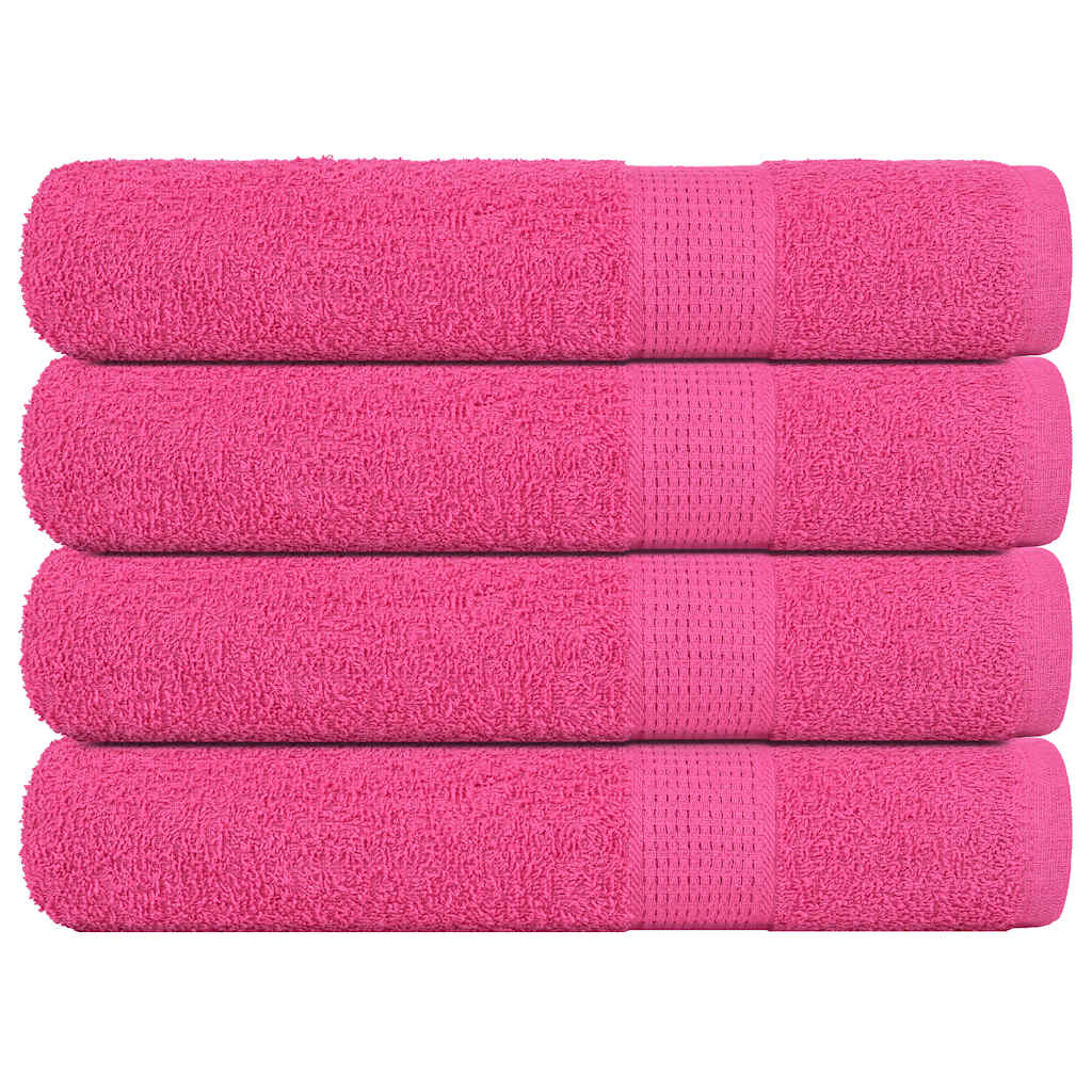 Handdoeken 360 G/M² 100% Katoen Roze