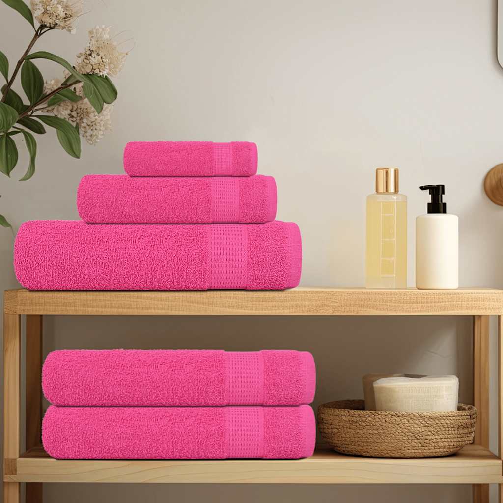 Handdoeken 360 G/M² 100% Katoen Roze