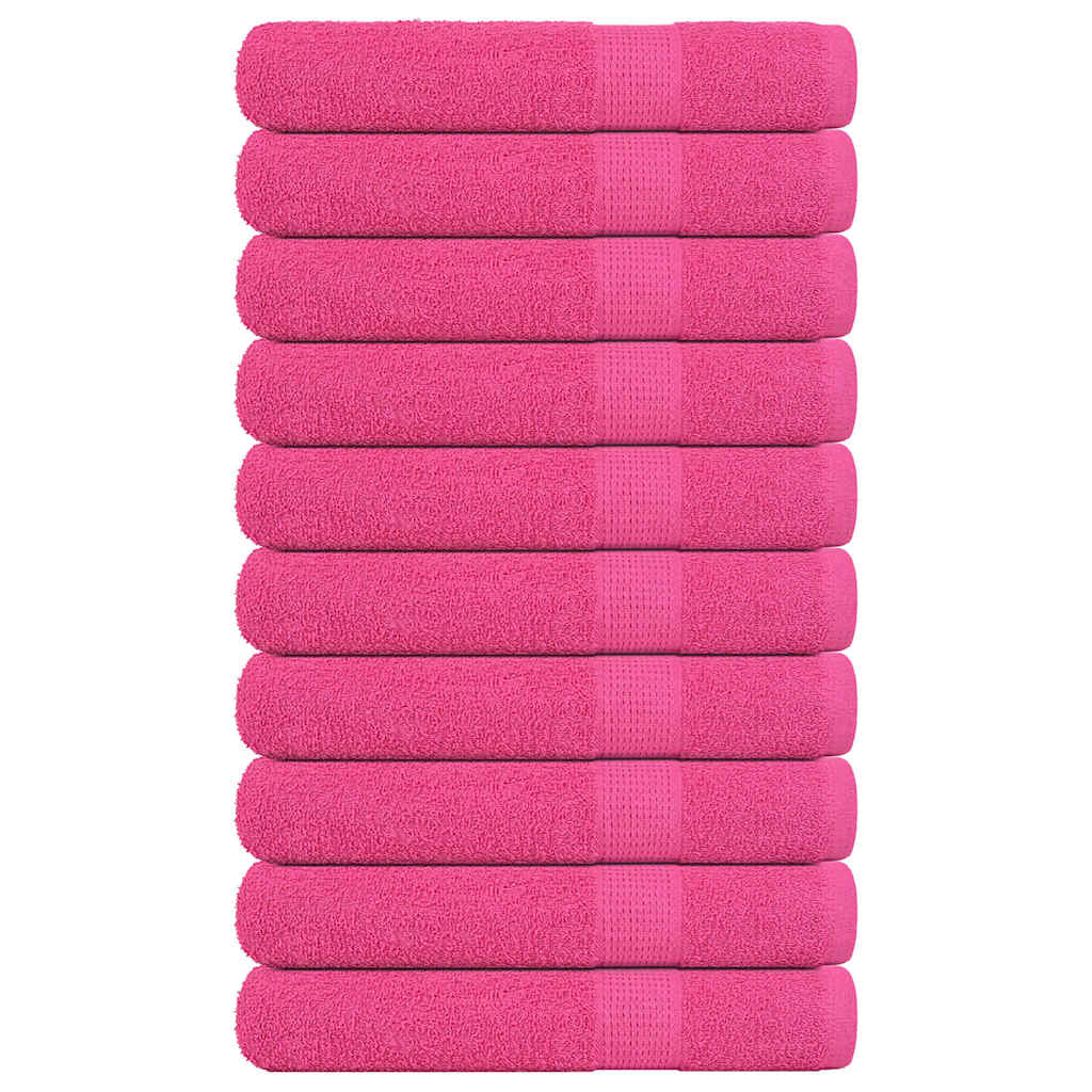 Handdoeken 360 G/M² 100% Katoen Roze