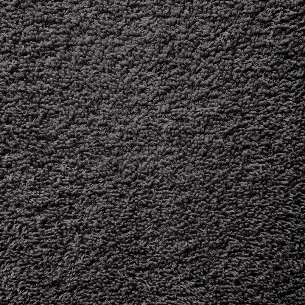 Premium Washandjes Solund 50 Stuks 30X30Cm 600 G/M² Antraciet