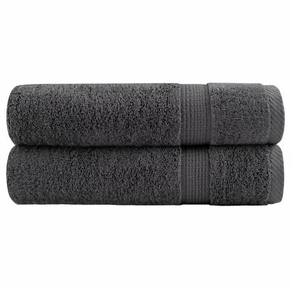 Premium Washandjes Solund 50 Stuks 30X30Cm 600 G/M² Antraciet