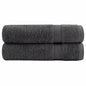 Premium Washandjes Solund 50 Stuks 30X30Cm 600 G/M² Antraciet