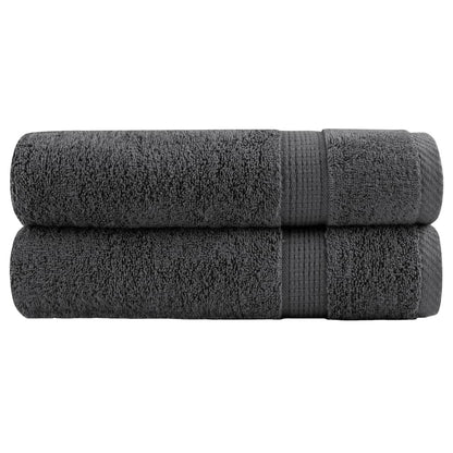 Premium Washandjes Solund 50 Stuks 30X30Cm 600 G/M² Antraciet