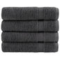 Premium Washandjes Solund 50 Stuks 30X30Cm 600 G/M² Antraciet