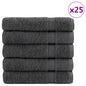 Premium Washandjes Solund 50 Stuks 30X30Cm 600 G/M² Antraciet