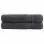 Premium Washandjes Solund 50 Stuks 30X30Cm 600 G/M² Antraciet