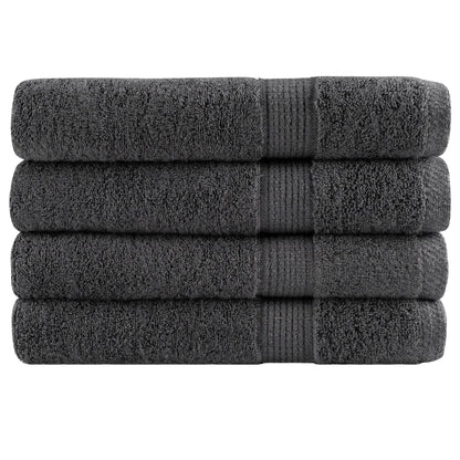 Premium Washandjes Solund 50 Stuks 30X30Cm 600 G/M² Antraciet