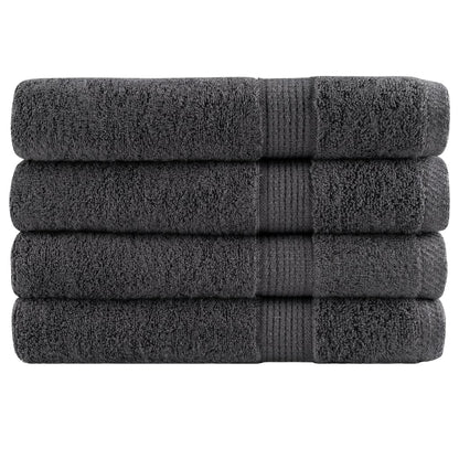 Premium Washandjes Solund 50 Stuks 30X30Cm 600 G/M² Antraciet