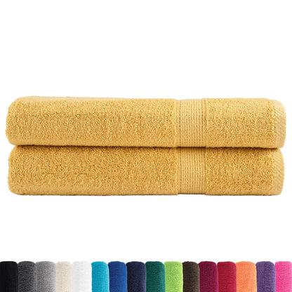 Saunadoeken Solund 600 G/M² Kleurig Goud