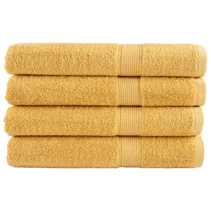 Saunadoeken Solund 600 G/M² Kleurig Goud
