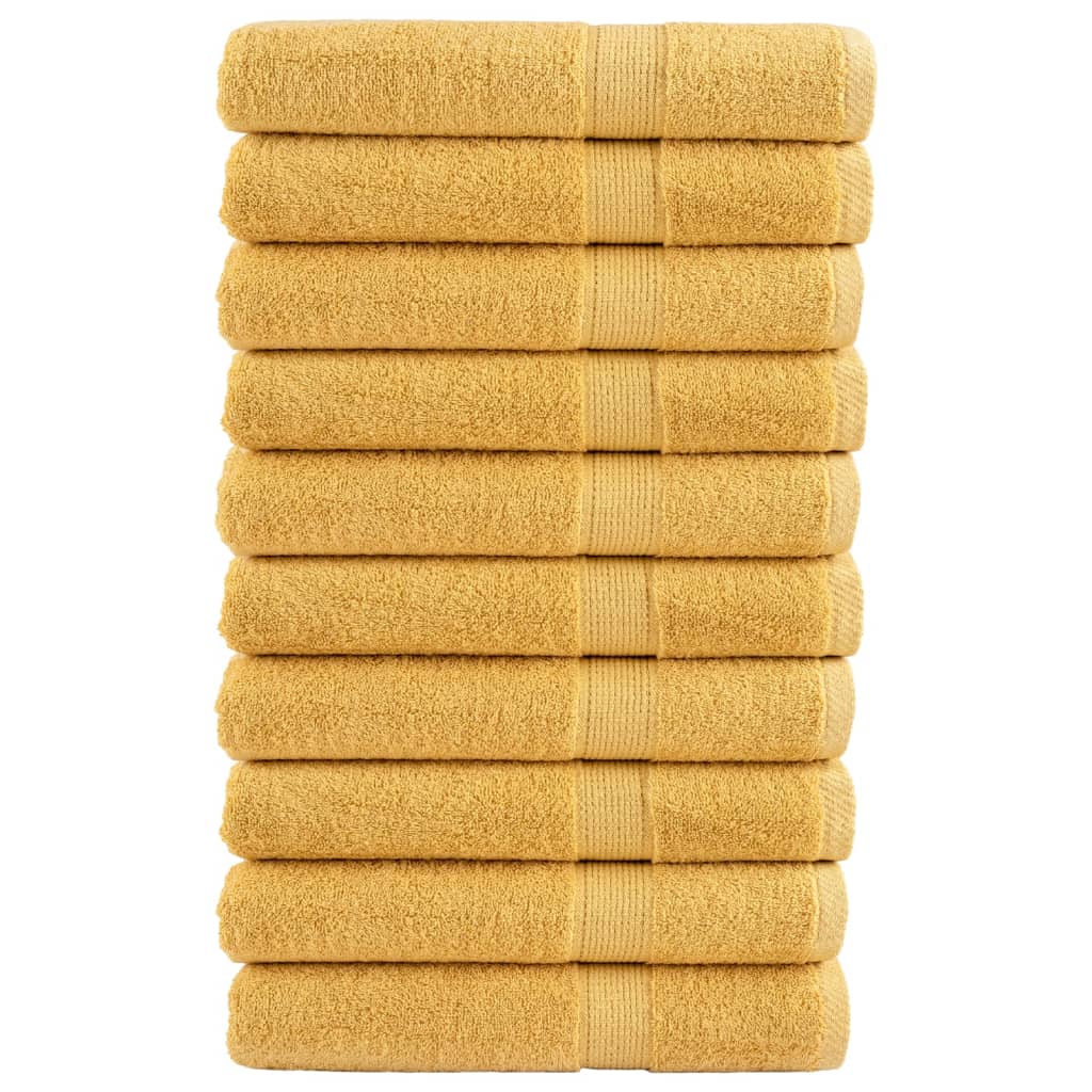 Saunadoeken Solund 600 G/M² Kleurig Goud