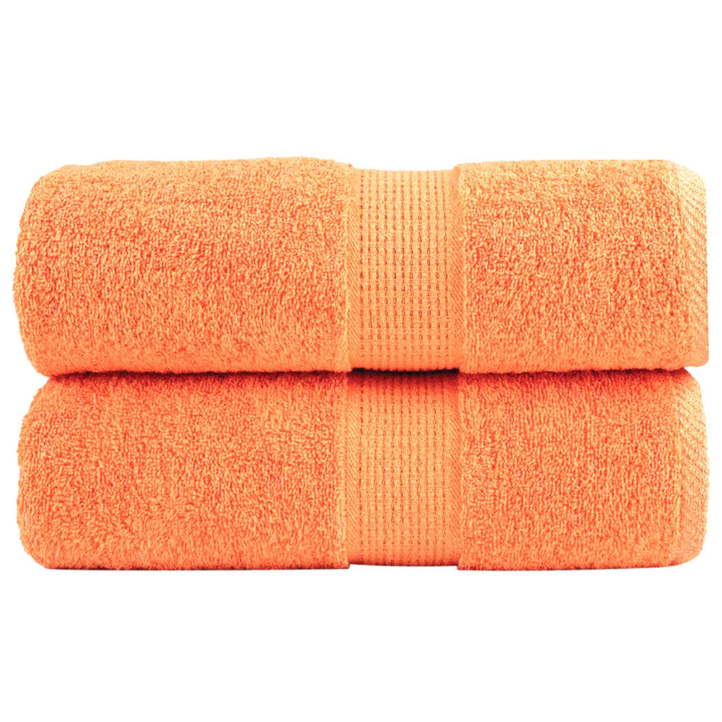 Premium Washandjes Solund 4 Stuks 600 G/M2 Oranje
