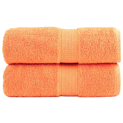 Premium Washandjes Solund 4 Stuks 600 G/M2 Oranje