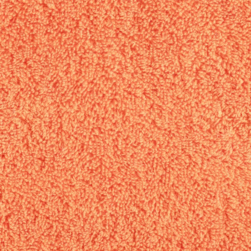 Premium Washandjes Solund 4 Stuks 600 G/M2 Oranje