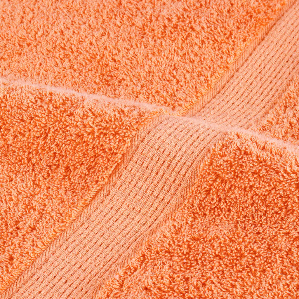Premium Washandjes Solund 4 Stuks 600 G/M2 Oranje