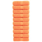 Premium Washandjes Solund 4 Stuks 600 G/M2 Oranje