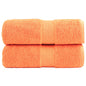 Premium Washandjes Solund 4 Stuks 600 G/M2 Oranje
