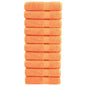 Premium Washandjes Solund 4 Stuks 600 G/M2 Oranje
