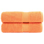 Premium Washandjes Solund 4 Stuks 600 G/M2 Oranje