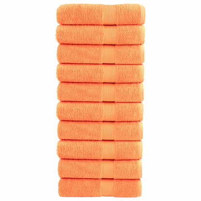 Premium Washandjes Solund 4 Stuks 600 G/M2 Oranje