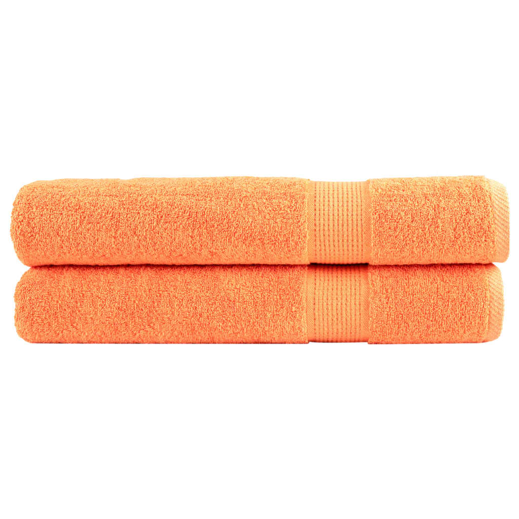Premium Washandjes Solund 4 Stuks 600 G/M2 Oranje