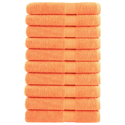 Premium Washandjes Solund 4 Stuks 600 G/M2 Oranje