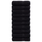 600 Gsm Gastendoeken Solund 50 Pcs Katoen Zwart