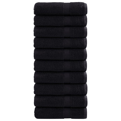 600 Gsm Gastendoeken Solund 50 Pcs Katoen Zwart