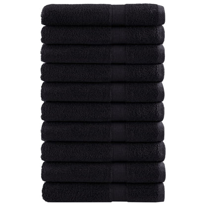 600 Gsm Gastendoeken Solund 50 Pcs Katoen Zwart