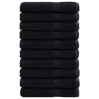 600 Gsm Gastendoeken Solund 50 Pcs Katoen Zwart