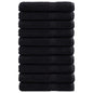 600 Gsm Gastendoeken Solund 50 Pcs Katoen Zwart