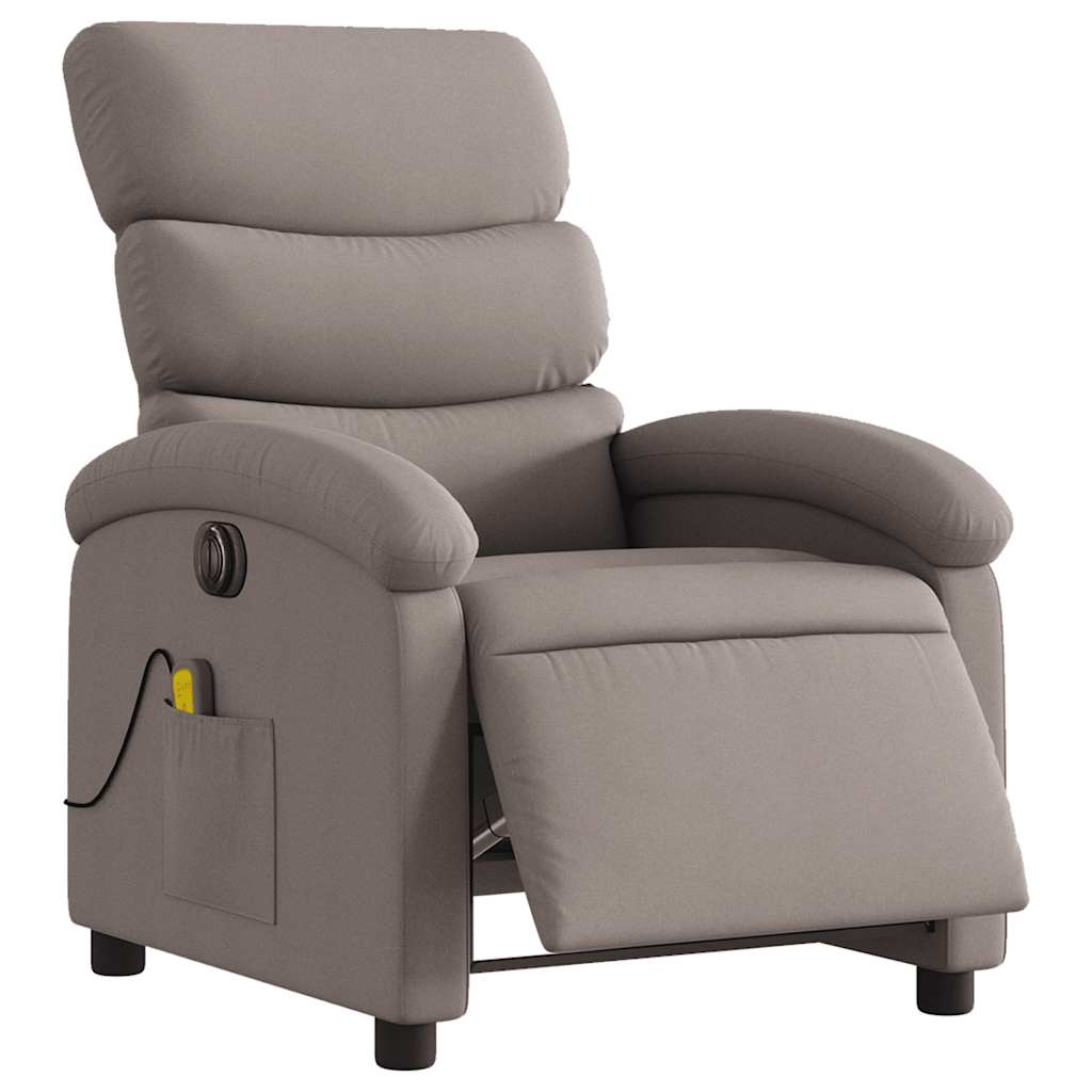 Massagestoel Stof Taupe