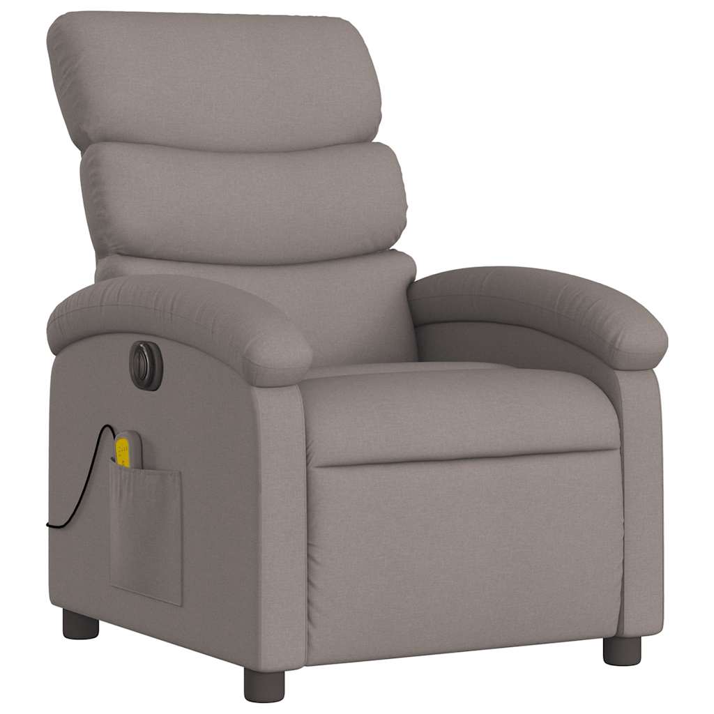 Massagestoel Stof Taupe