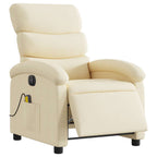 Massagestoel Stof Kleurig Crème