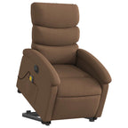 Sta-Op-Massagestoel Stof Bruin