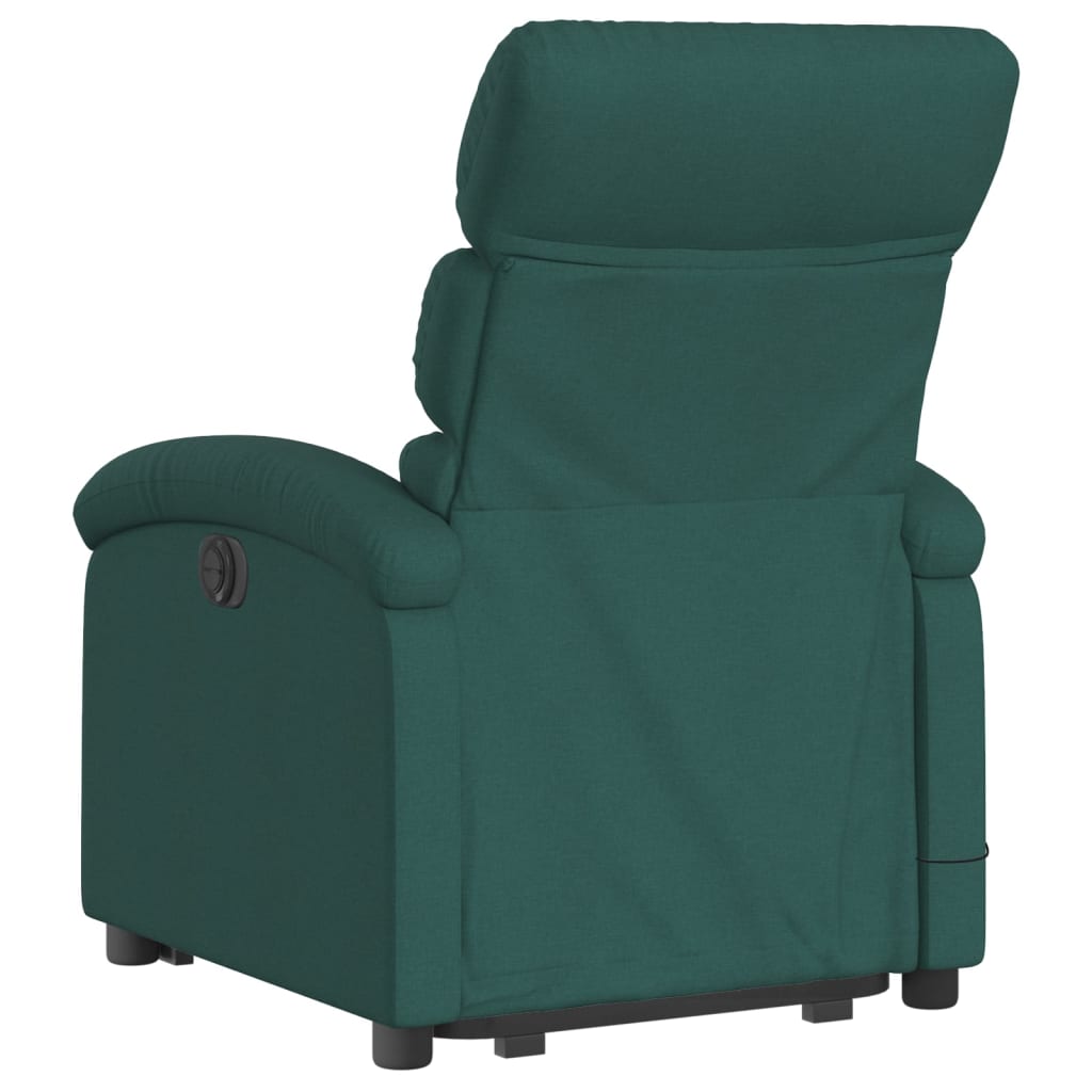 Sta-Op-Massagestoel Stof Donkergroen